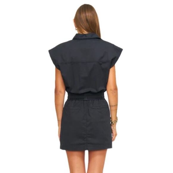 Pistola Rosie Mini Dress With Smocked Waist Size Small - Picture 4 of 8